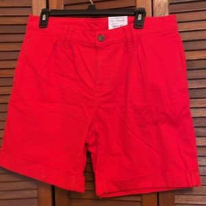 Women’s shorts.Front and back pockets are both functional. Super comfy!